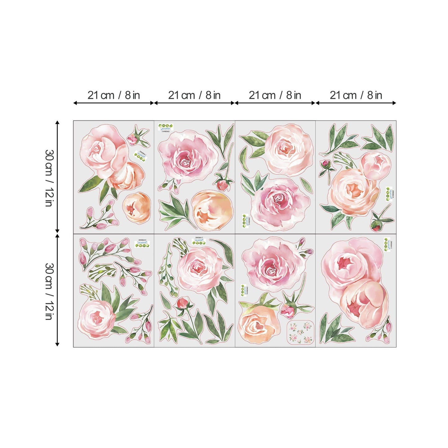 Rynx | Peony Flower Wall Sticker