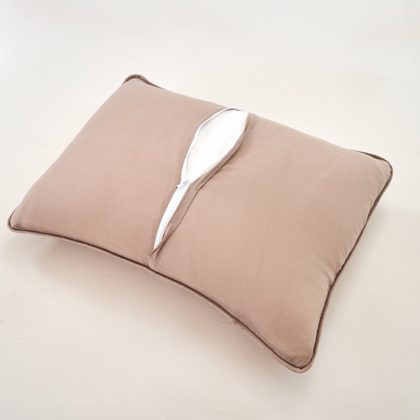Rynx | Neutral Taupe Beige Sandy Elegant Matelassé Cotton Quilted Bedspread Set