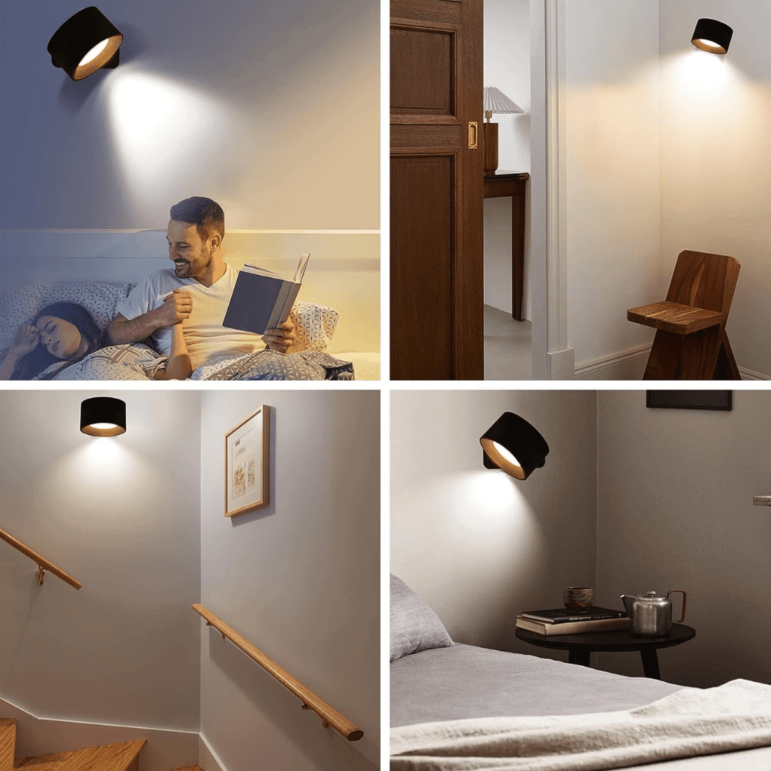 RYNX | 360° Wireless Rechargeable Wall Light