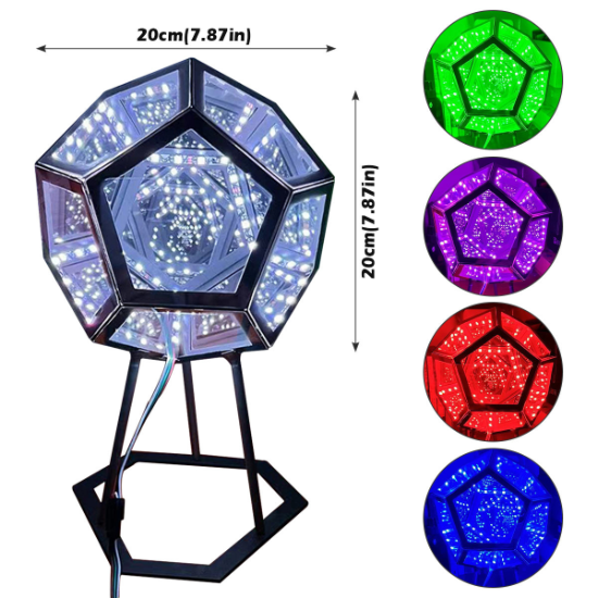 Rynx | Lampiq Dodecahedron Prism Lamp