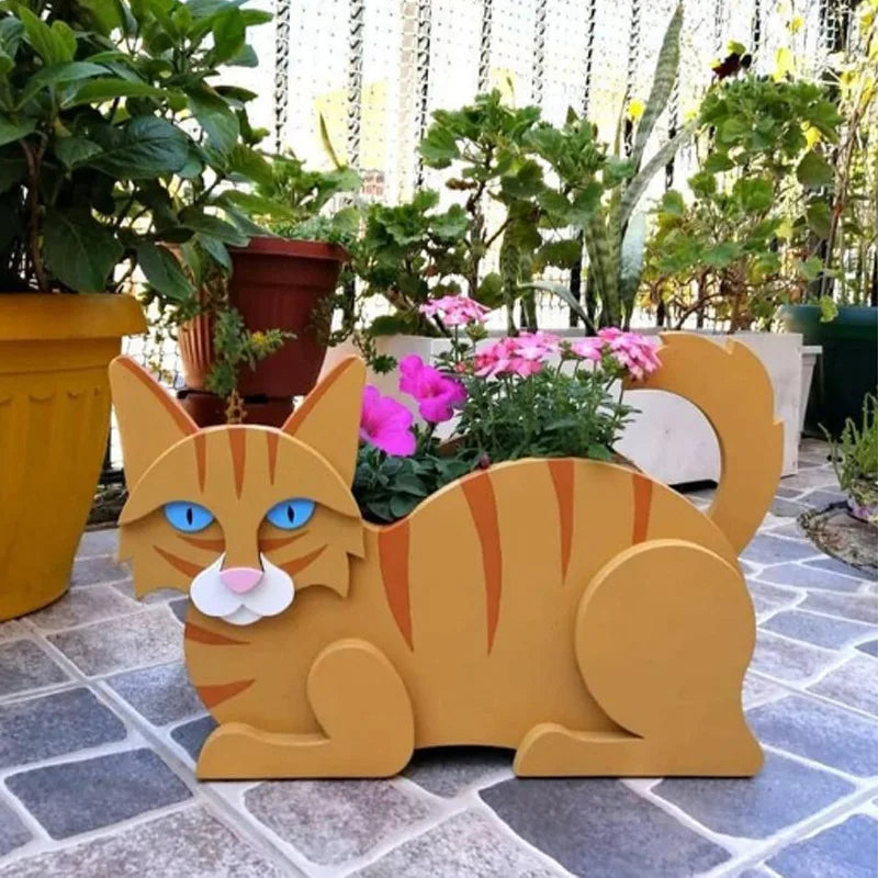 Rynx | Purrfect Plant Boxes – DIY cat-shaped flower pots