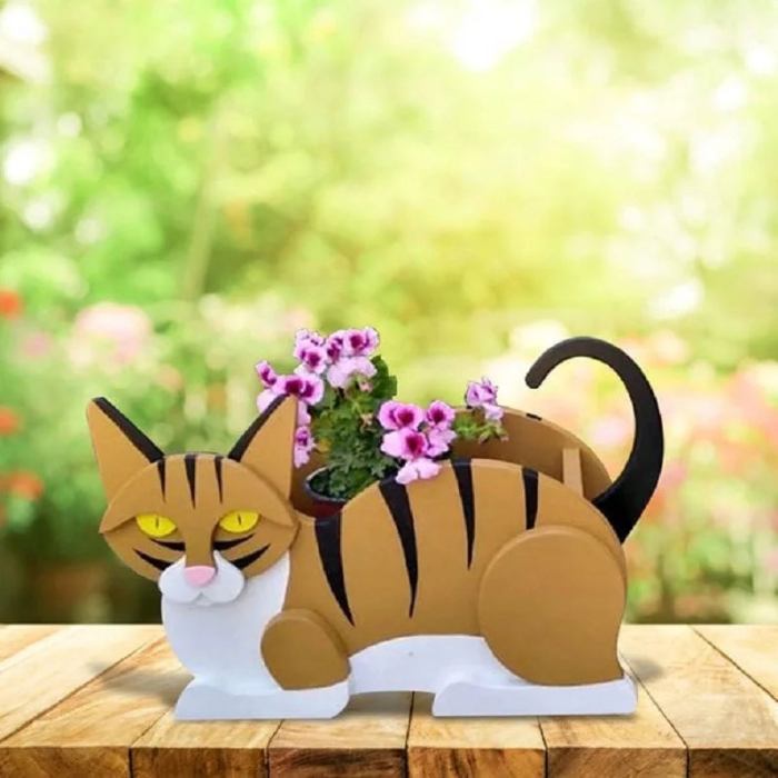 Rynx | Purrfect Plant Boxes – DIY cat-shaped flower pots