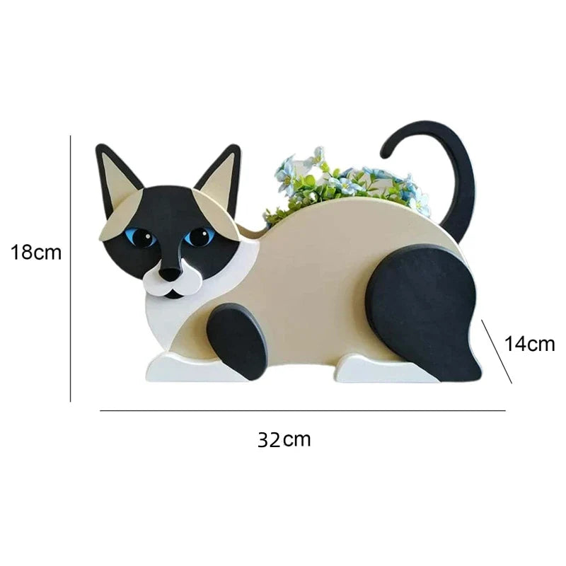 Rynx | Purrfect Plant Boxes – DIY cat-shaped flower pots