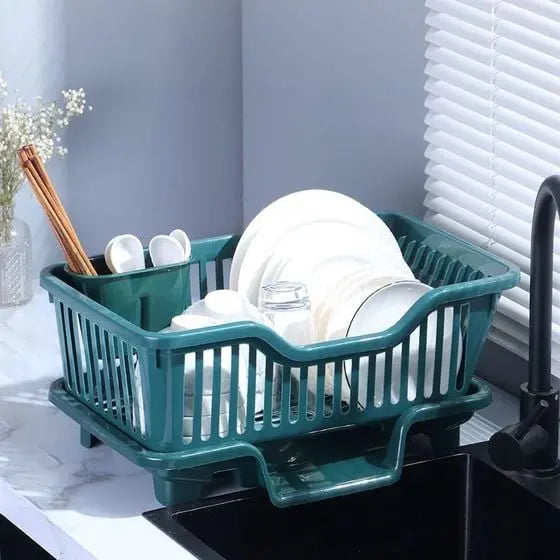 Rynx | Double-layer drying rack for dishes and cutlery – Space-saving solution