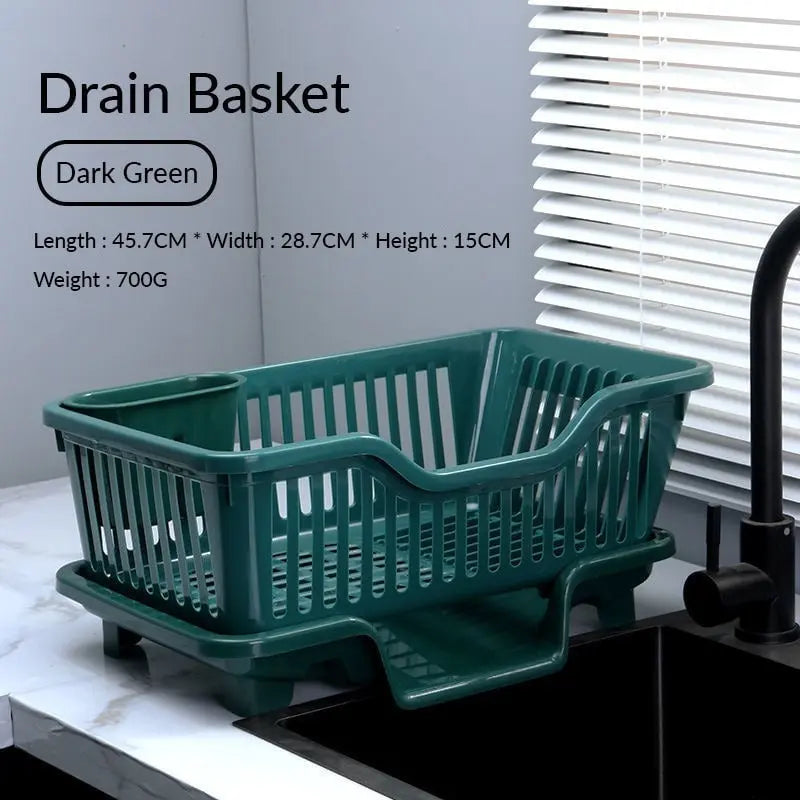 Rynx | Double-layer drying rack for dishes and cutlery – Space-saving solution
