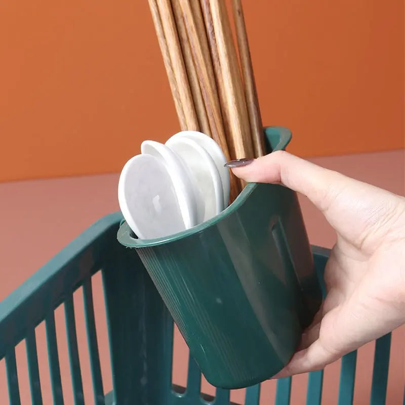 Rynx | Double-layer drying rack for dishes and cutlery – Space-saving solution