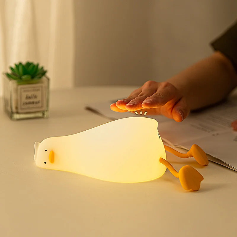 Rynx | QuackyGlow LED Duck Mood Light | Funny Night Lamp | LED Decoration for Home & Children's Room