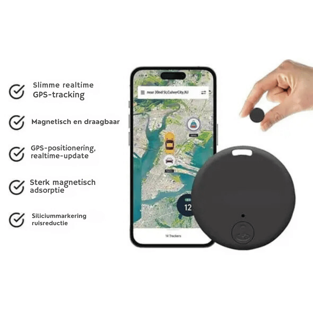 Rynx | 3x Mini GPS Tracker - Strong Car and Key Locator