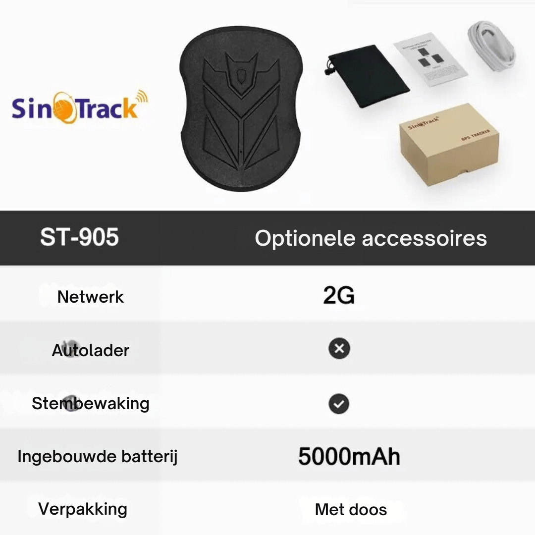 Rynx | Sinotrack Gps Tracker - Waterproof | Real-time Tracking