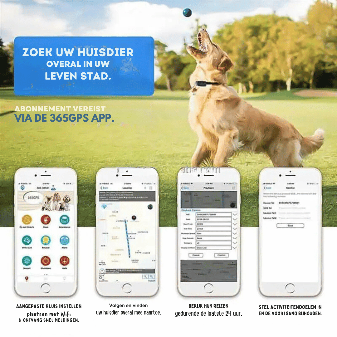 Rynx | Mini GPS Tracker | Real-time - Waterproof - Pets and Children