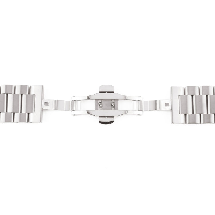 Rynx | For Apple Watch Series 7 45mm / 6 & SE & 5 & 4 44mm / 3 & 2 & 1 42mm Stainless Steel Band (Silver)