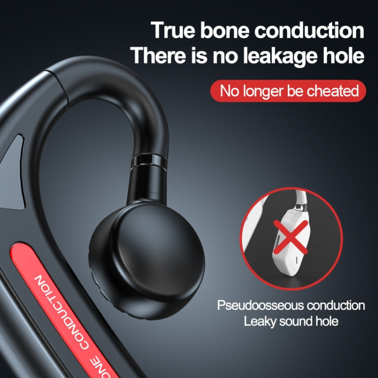 RYNX | M-618 Bone Conduction Hanging Ear Stereo Bluetooth Headset(Red)