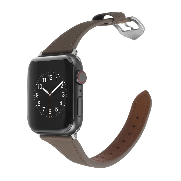 Rynx | Real Leather Bracelet for Apple Watch Series 9&8&7 41mm / SE 3&SE 2&6&SE&5&4 40mm / 3&2&1 38mm (Light Brown)