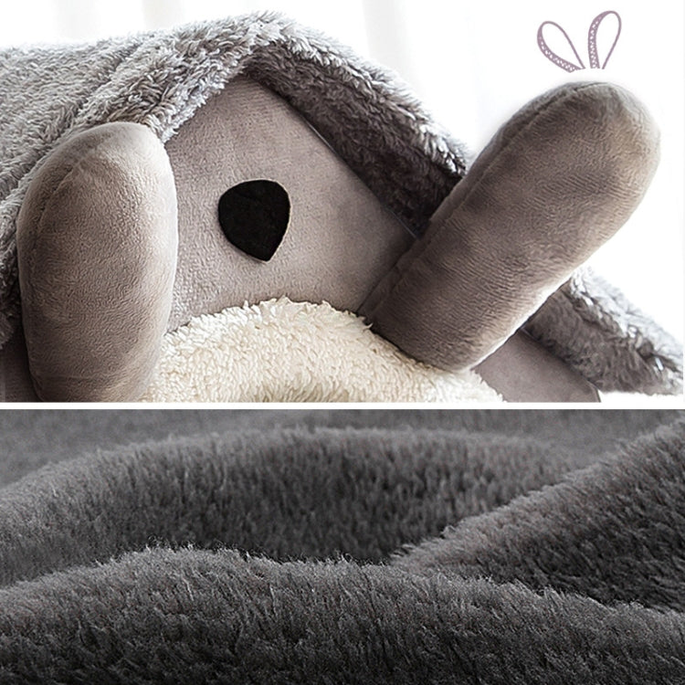RYNX | Type Universal Removable and Washable Pet Bed for Dogs and Cats Pet Supplies, Size:L (Gray Igloo)