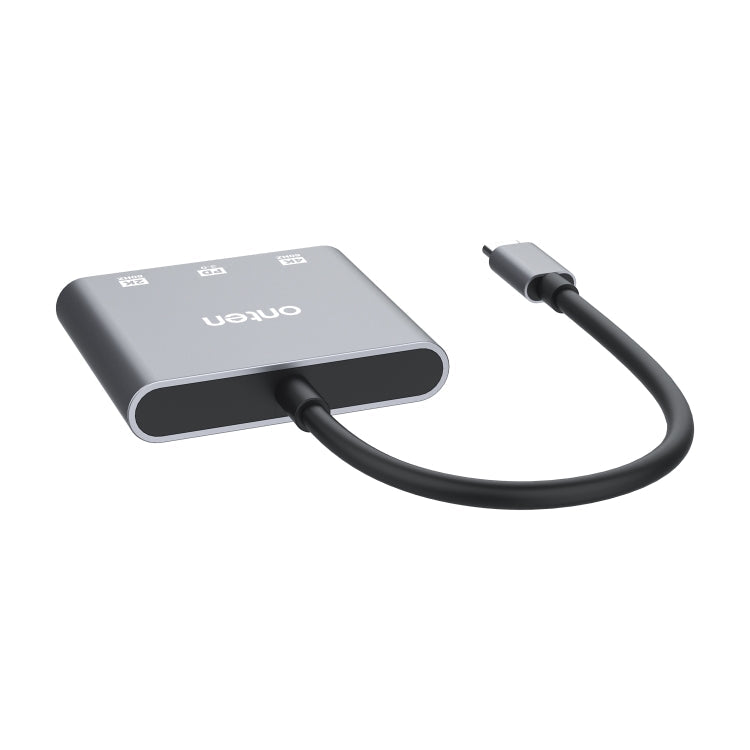 Rynx | Onten 9175S 3 in 1 USB-C / Type-C to HDMI Adapter (Gray)