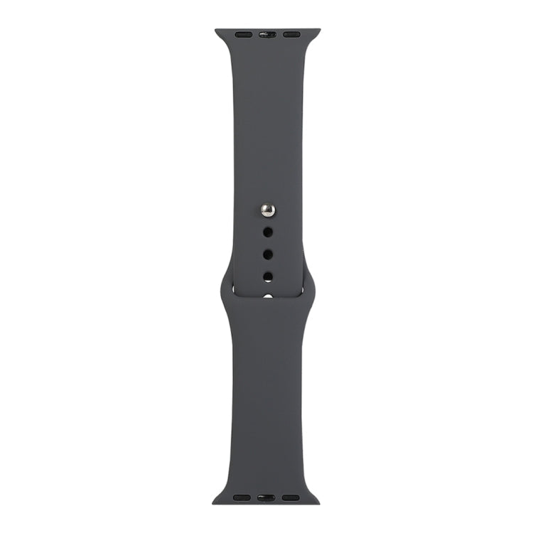 Rynx | For Apple Watch Ultra 49mm & Watch Ultra 2 49mm / Series 9 & 8 & 7 45mm / SE 3 & SE 2 & 6 & SE & 5 & 4 44mm / 3 & 2 & 1 42mm Silicone Watch Band, Long Section (Men) (Gray)
