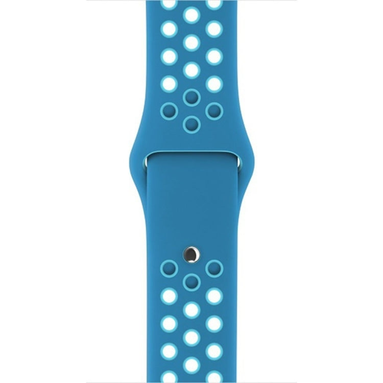Rynx | For Apple Watch Series 7 41mm / 6 & SE & 5 & 4 40mm / 3 & 2 & 1 38mm Sport Silicone Band Standard Edition (Blue)