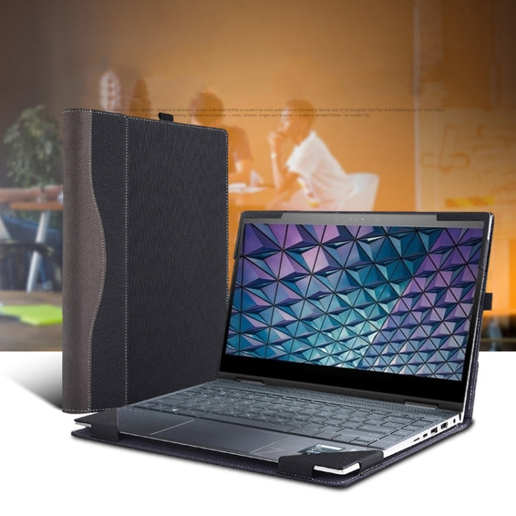 Rynx | For Lenovo V14 G3 ABA / IAP Laptop Leather Shockproof Protective Case (Dark Blue)