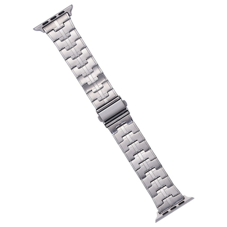 Rynx | For Apple Watch Series 6 44mm Stainless Steel Bracelet (Silver)
