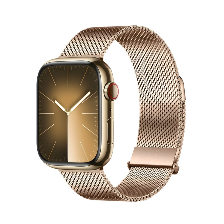 Rynx | For Apple Watch Series 4 44mm DUX DUCIS Milanese Pro Series Stainless Steel Band (Gold)