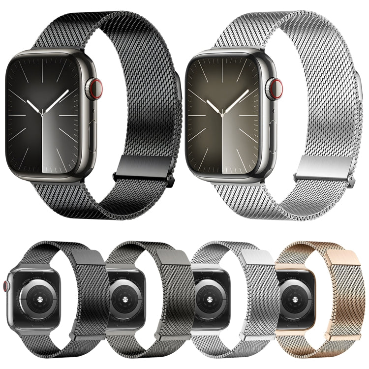 Rynx | For Apple Watch Series 4 44mm DUX DUCIS Milanese Pro Series Stainless Steel Band (Gold)