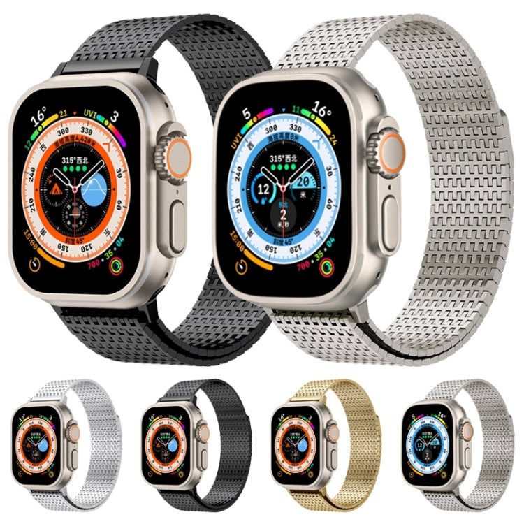Rynx | For Apple Watch Series 5 40mm Milanese Loop Magnetic Closure Bracelet made of Stainless Steel (Silver)