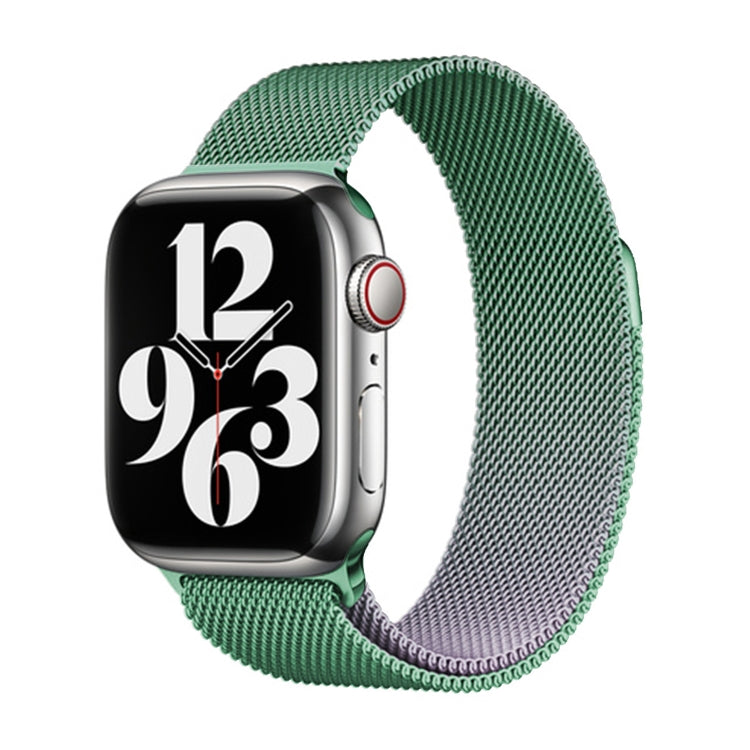 Rynx | For Apple Watch Series 9 45 mm Milan Gradient Loop Magnetic Closure Band (Light Purple)