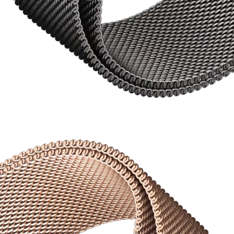 Rynx | For Apple Watch Series 4 40mm Two Color Milanese Loop Magnetic Band (Starlight Green)