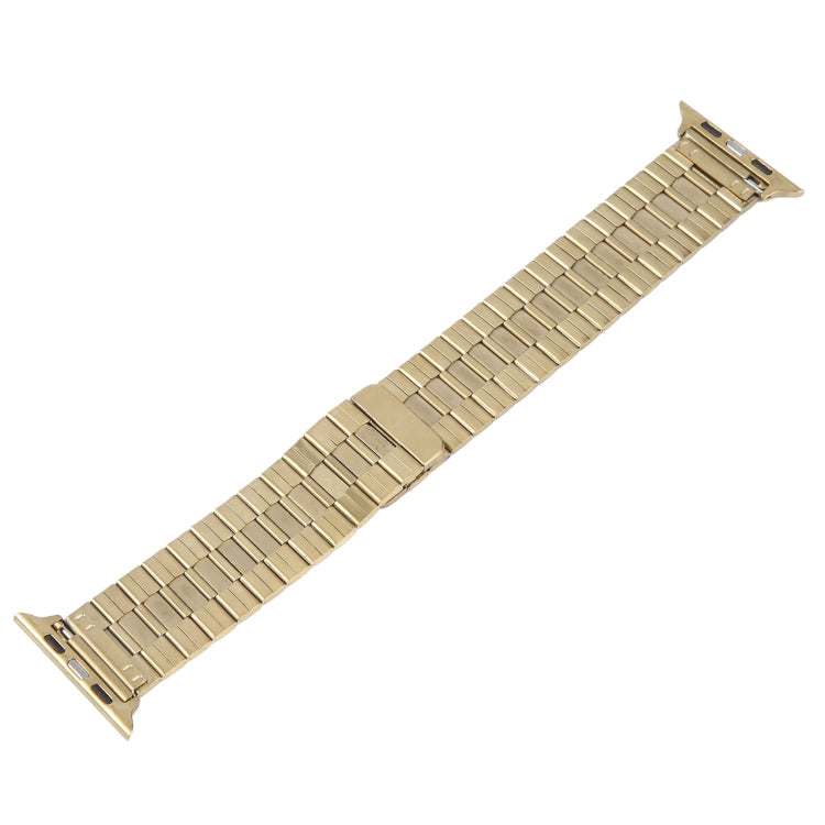 Rynx | For Apple Watch Series 9 45mm Bamboo Stainless Steel Magnetic Bracelet (Gold)