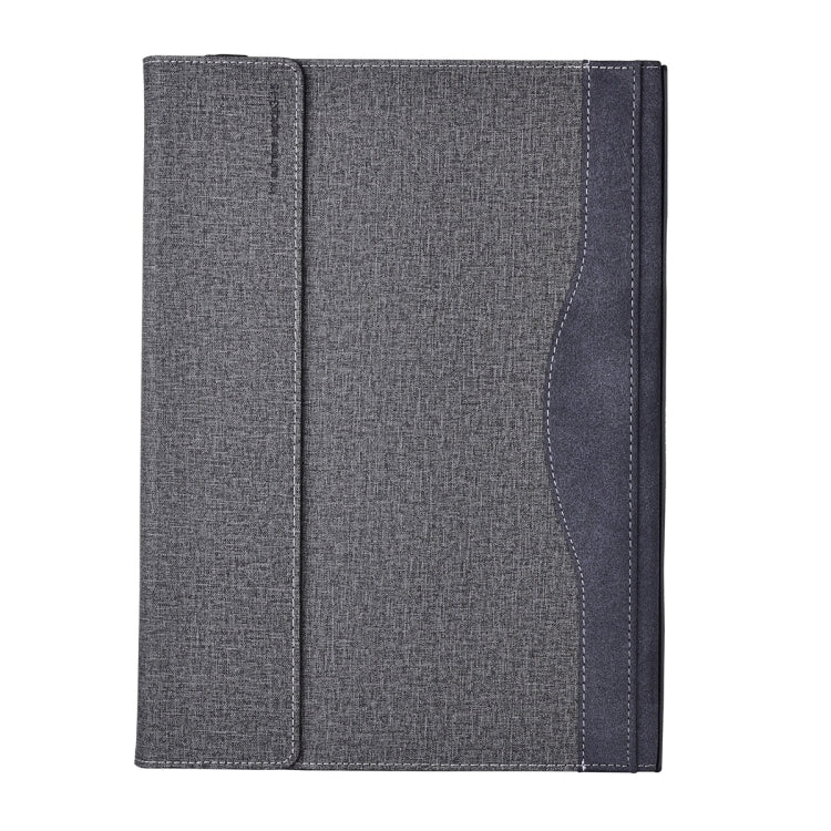 Rynx | For Lenovo ThinkPad X1 Carbon Gen 11 Fabric Texture Laptop Leather Case (Space Ash)