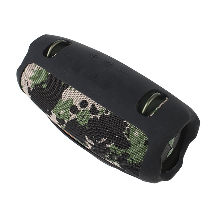 RYNX | For JBL Xtreme 4 Bluetooth Speaker Soft Silicone Protective Cover Storage Case(Black)