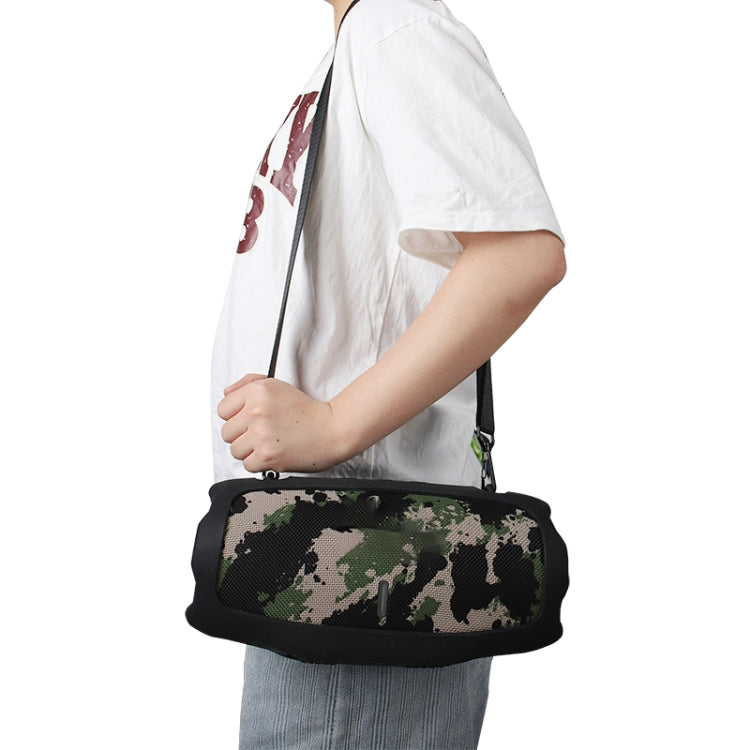 RYNX | For JBL Xtreme 4 Bluetooth Speaker Soft Silicone Protective Cover Storage Case(Black)