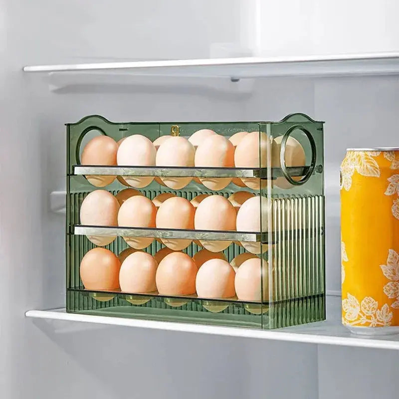 Rynx | Egg organizer with 3 levels and date display