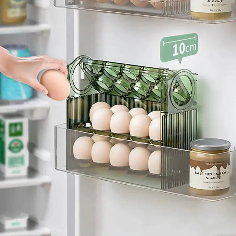 Rynx | Egg organizer with 3 levels and date display