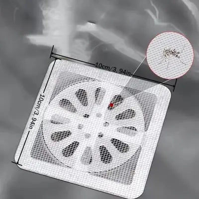 Rynx | Disposable drain screens with adhesive surface – Against clogging & mold in the bathroom