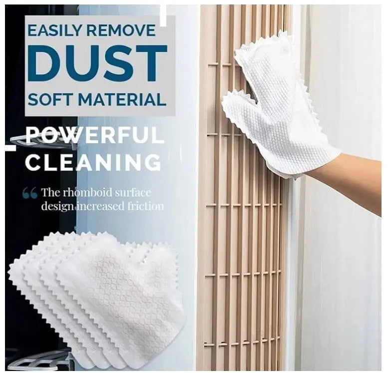 Rynx | Disposable Cleaning Gloves Made of Non-Woven Fabric – Remove Fine Dust Powerfully by Hand