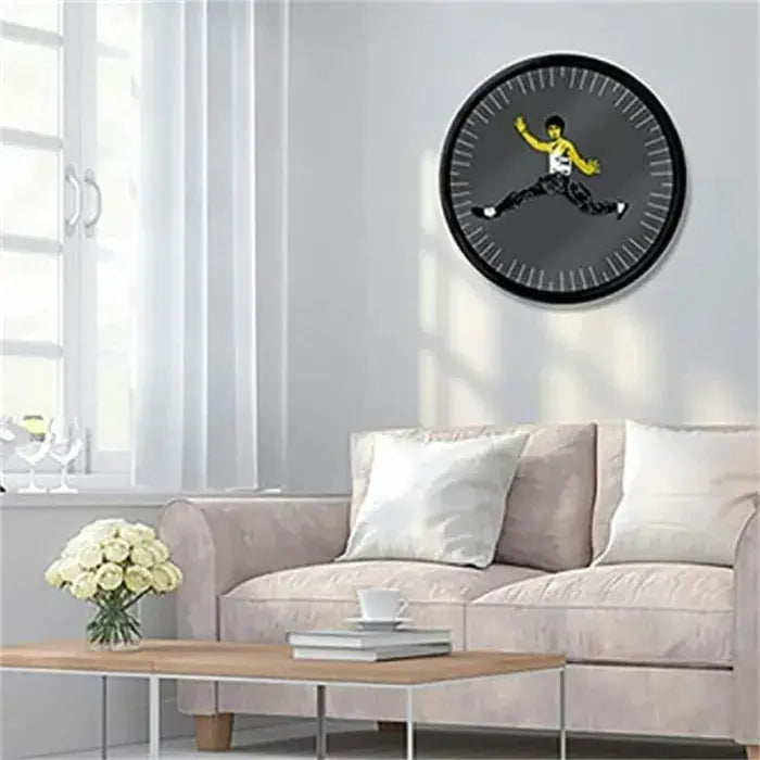 Rynx | Unique Kung Fu Wall Clock – Quiet and stylish