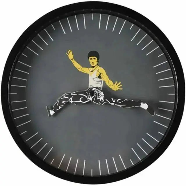 Rynx | Unique Kung Fu Wall Clock – Quiet and stylish