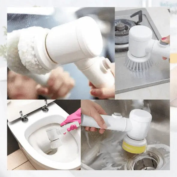 Rynx | Electric Redary brush with 360° brush heads for effortless cleaning