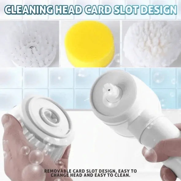 Rynx | Electric Redary brush with 360° brush heads for effortless cleaning