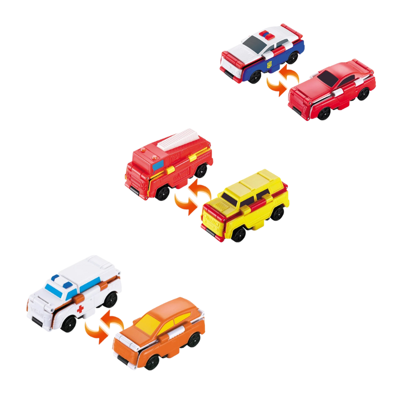 Rynx | Double-sided Flip Cars for Imaginative Play - FlipWheels