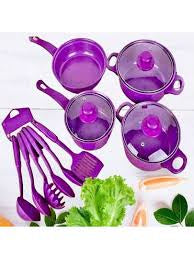 Rynx | MHome Non-stick Cookware 13-piece Various Color Options