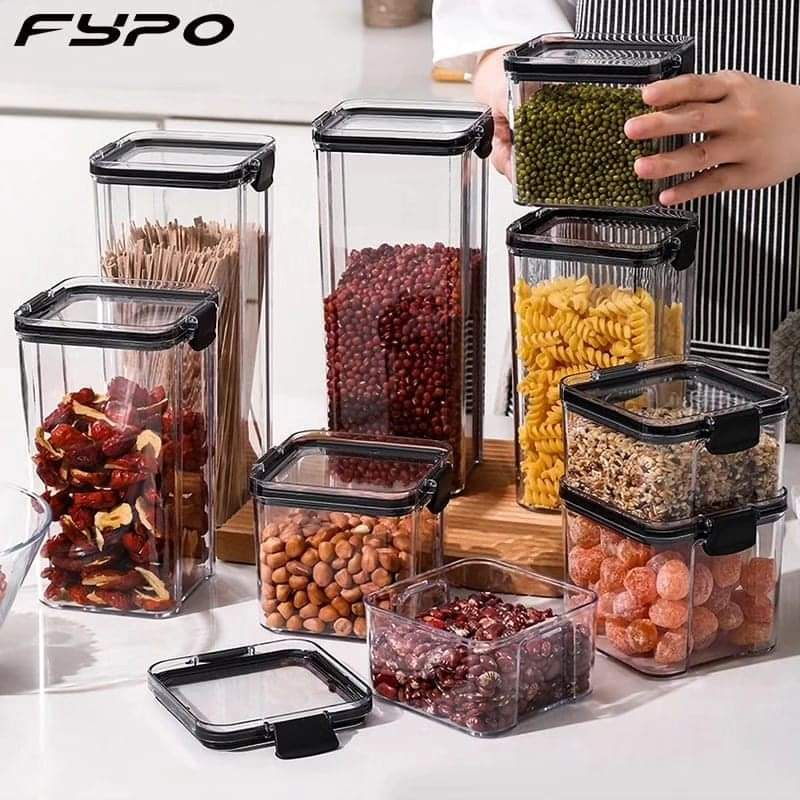 Rynx | 8-piece airtight storage containers