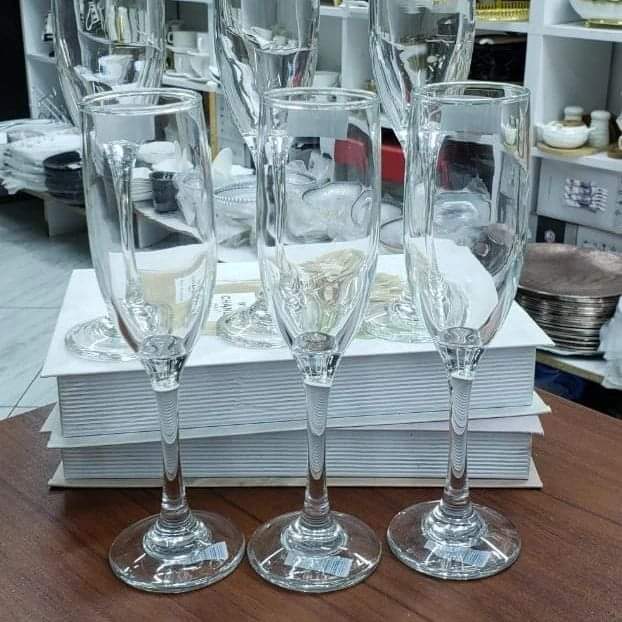 Rynx | 6 pieces elegant champagne glasses