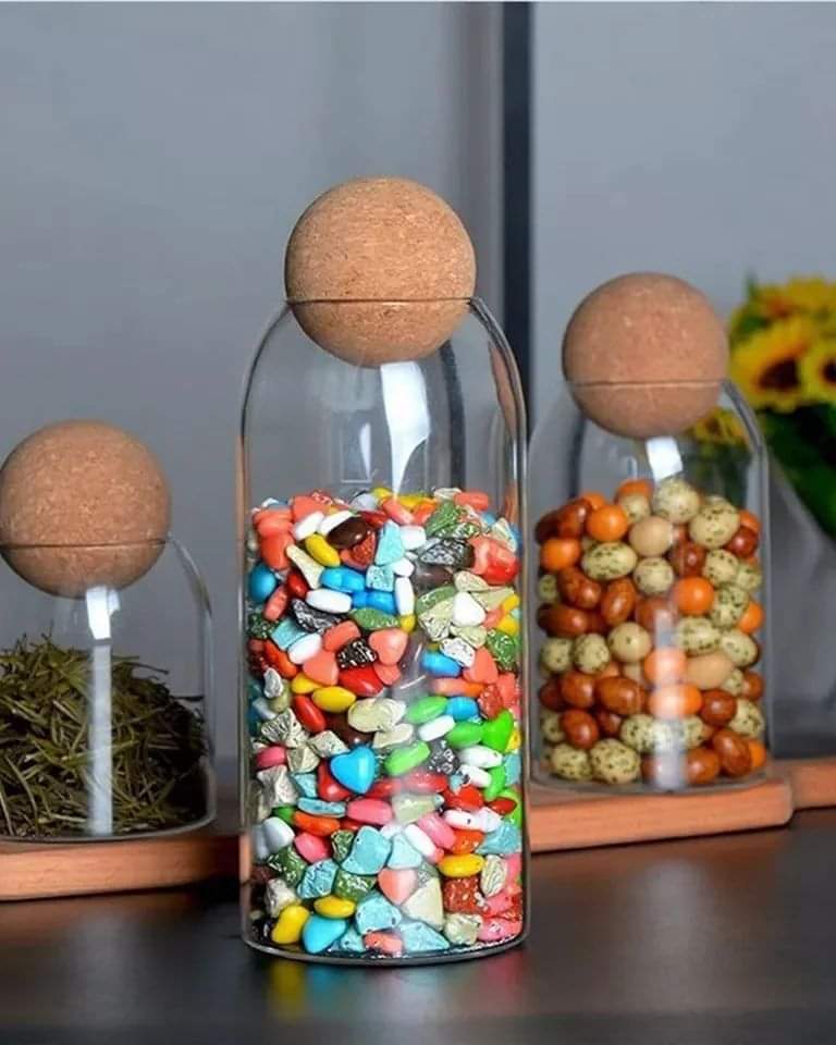 Rynx | 4 Piece Glass Container with Ball Lid