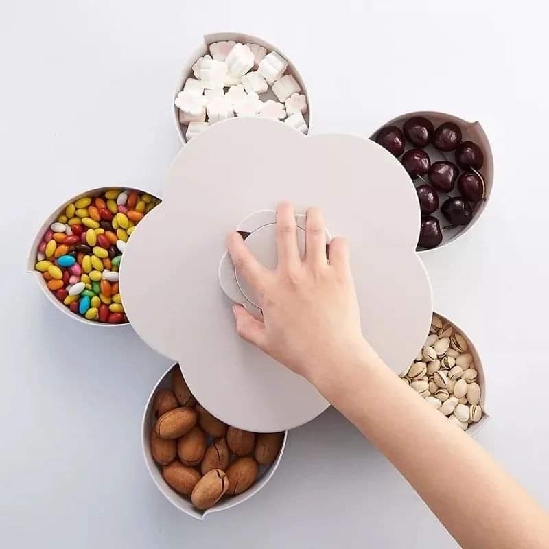 Rynx | Plum-shaped rotating fruit bowl