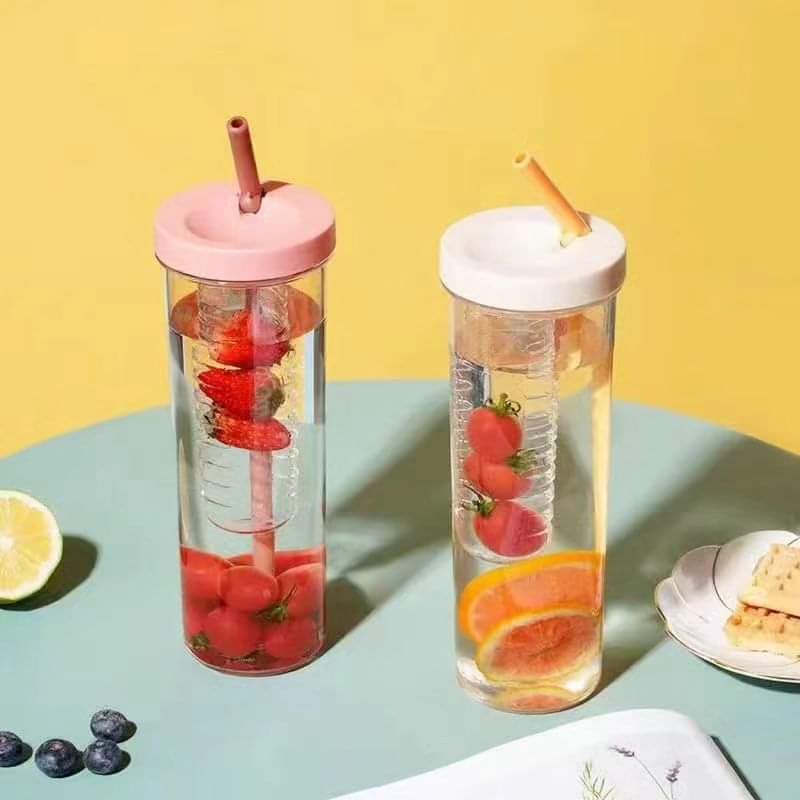 Rynx | Water bottle with foldable straw