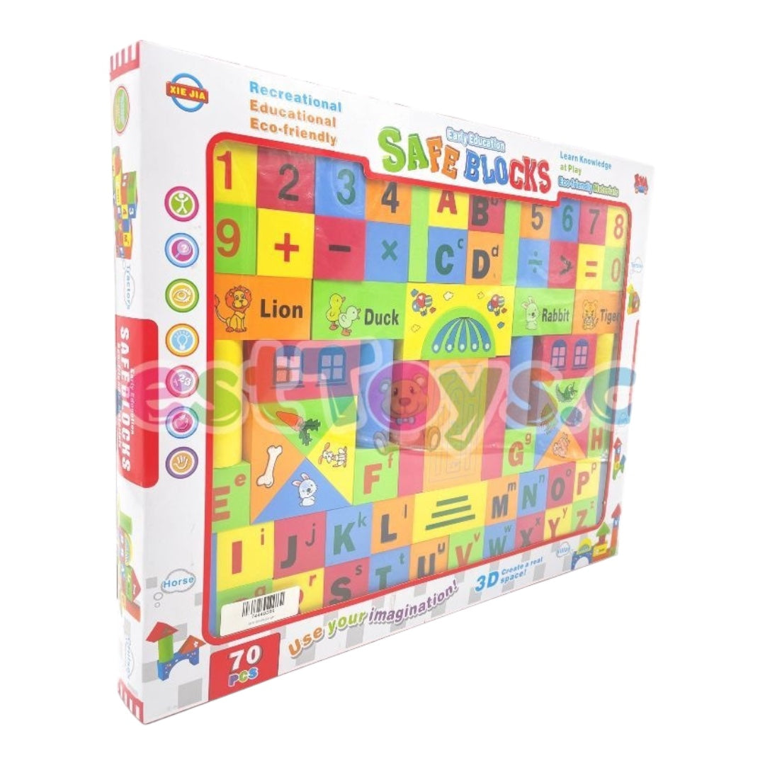 Rynx | Children Building Blocks Set 52 Pieces