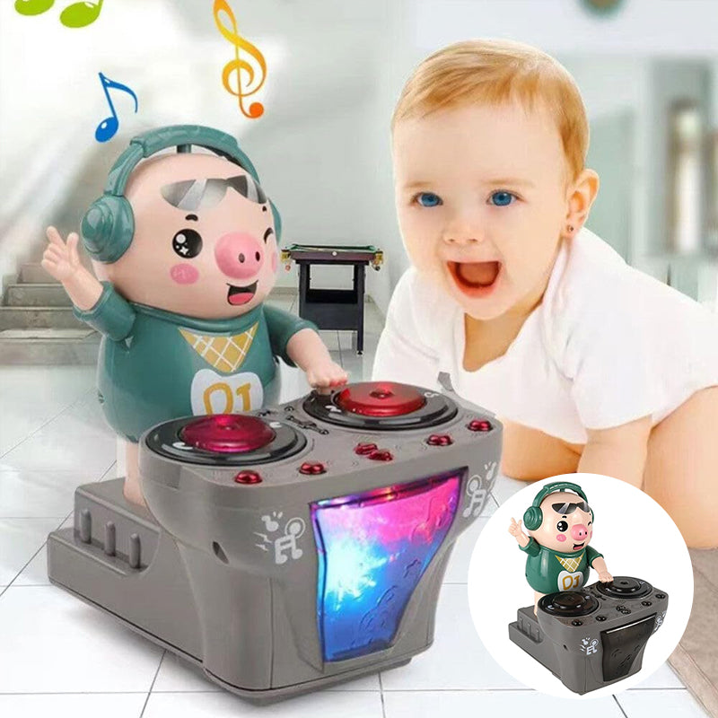 Rynx | DJ swinging pig toy