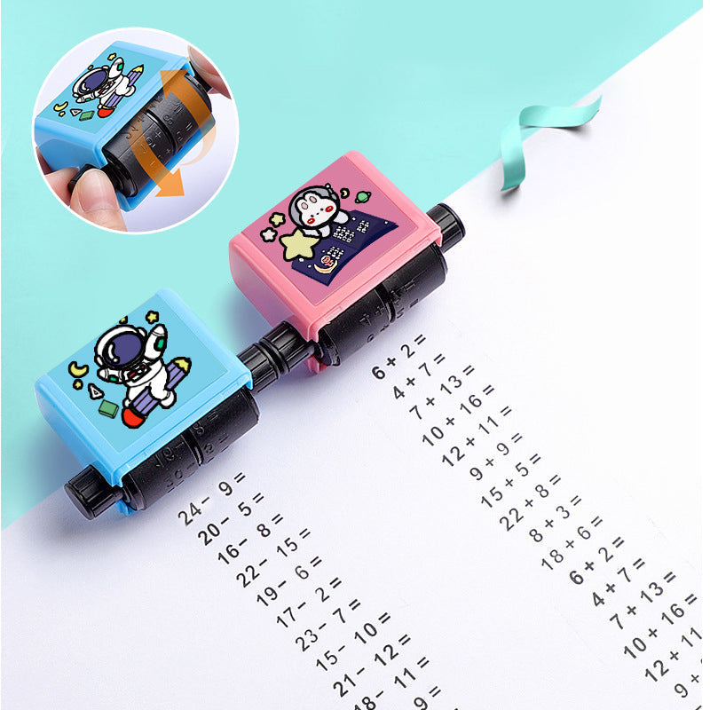 Rynx | Reusable Roller Digital Teaching Stamp for Preschool Kindergarten Homeschool Supplies